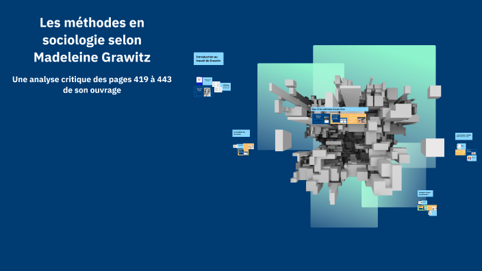 Les méthodes en sociologie selon Madeleine Grawitz by Omar Elsahar on Prezi