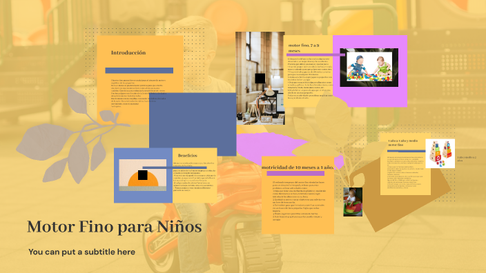 Motor Fino para Niños by Angela Sofia on Prezi