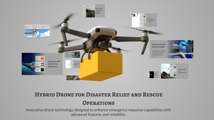 Hybrid Drone for Disaster Relief and Rescue Operations by Madhava. H. S ...