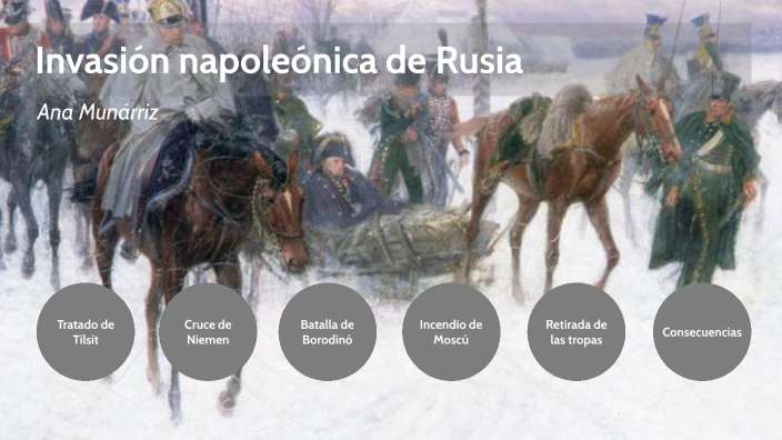 Invasión napoleónica de Rusia by Ana Munárriz