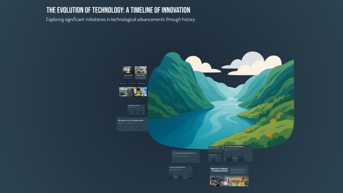 Timeline Innovstive The Evolution of Technology: A Timeline of Innovation by Jalyn Smart on ...