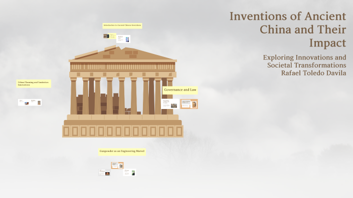 Inventions of Ancient China and Their Impact by Rafael Toledo on Prezi