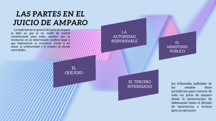 LAS PARTES EN EL JUICIO DE AMPARO by tanya castillo on Prezi