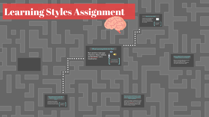 learning styles assignment