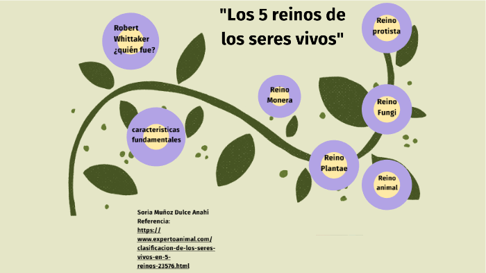 Los 5 reinos de los seres vivos by Montse Soria on Prezi