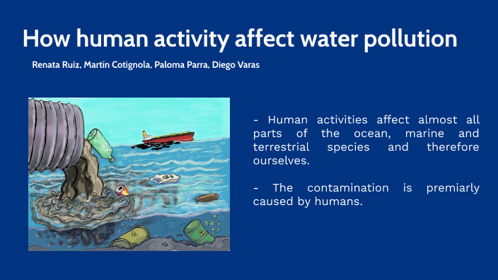 How Human Activity Affect Water Pollution By Renata Ruiz On Prezi