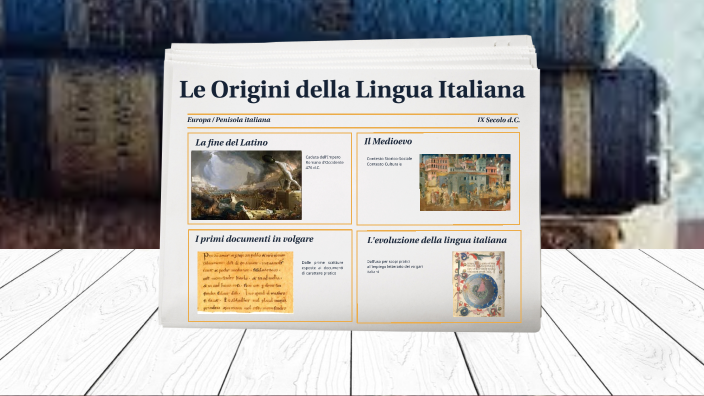 1 Origini della lingua italiana by Margherita Stocchi on Prezi