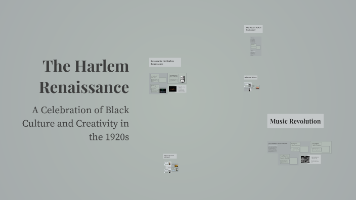 The Harlem Renaissance by Cameron W on Prezi
