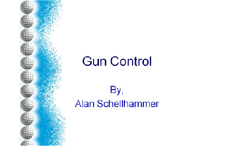persuasive speech on gun control
