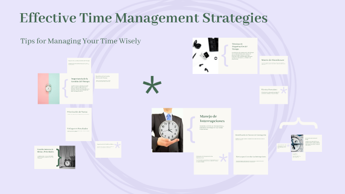 Effective Time Management Strategies by Ileana Guerra on Prezi