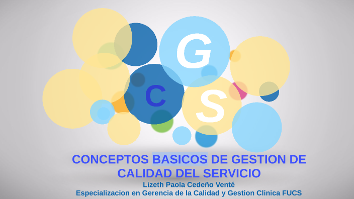 GESTION DE LA CALIDAD DEL SERVICIO by Lizeth Paola Cedeño Venté on Prezi