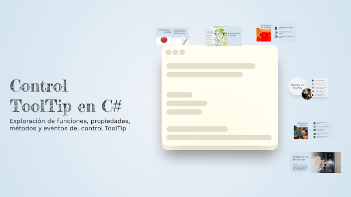 Control ToolTip en C# by Ambioris martinez on Prezi