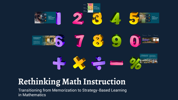 Rethinking Math Instruction by Mike Kenny on Prezi