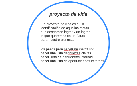 proyecto de vida by RONAL JULIAN ROMERO CRUZ on Prezi