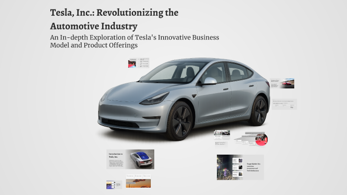 Tesla, Inc.: Revolutionizing the Automotive Industry by yazdan ahmed on ...