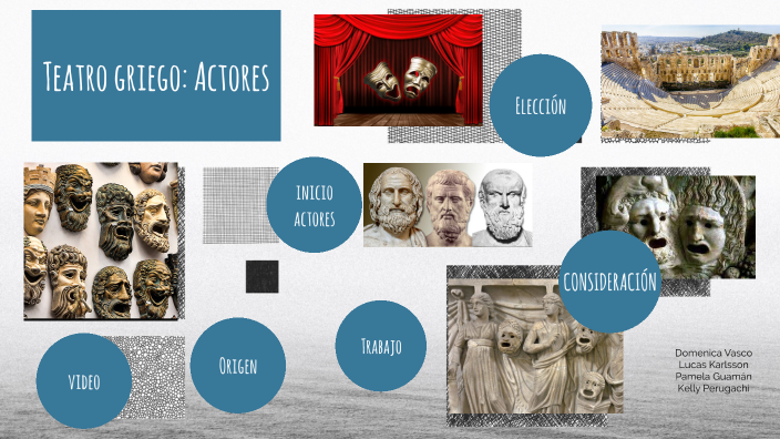 Como Se Vestian Los Actores Del Teatro Griego prezi.com