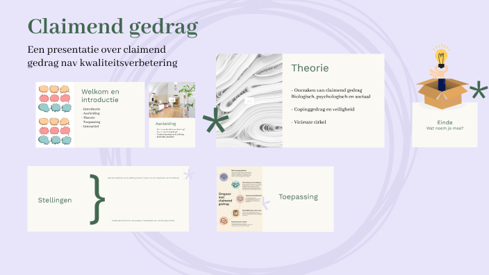 Presentatie claimend gedrag by Gerja Mul on Prezi