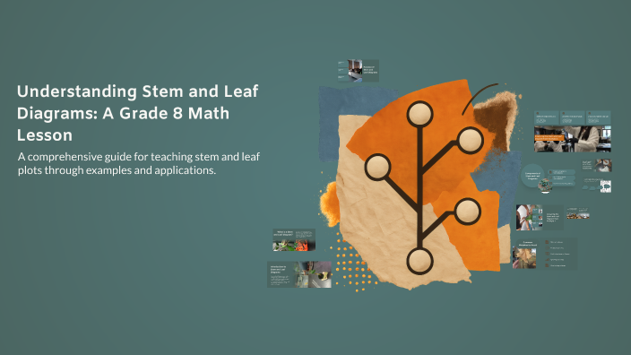Leaf Digram Math Understanding Stem and Leaf Diagrams: A Grade 8 Math Lesson by samuel ...
