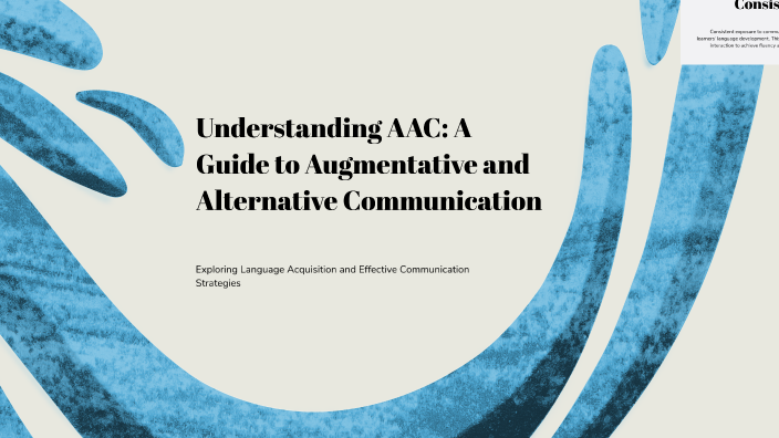 Understanding AAC: A Guide to Augmentative and Alternative ...