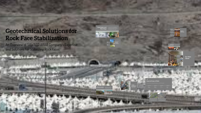 Geotechnical Solutions for Rock Face Stabilization by H O on Prezi