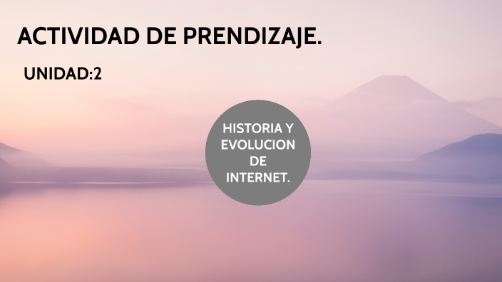 HISTORIA Y EVOLUCION DE INTERNET..J.A by Juan Galarcio on Prezi