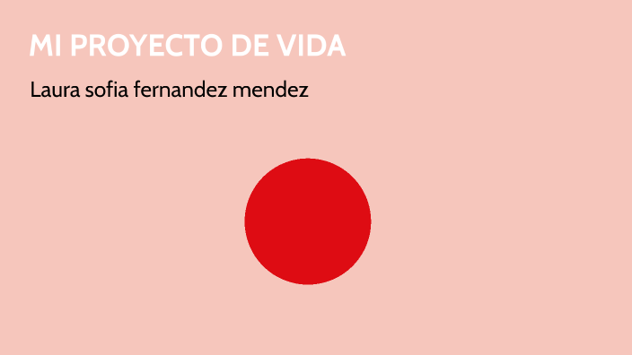 proyecto de vida by LAURA SOFIA FERNANDEZ MENDEZ on Prezi