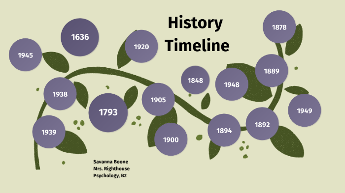 History Timeline by Savanna Mae on Prezi