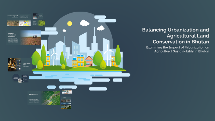 Balancing Urbanization and Agricultural Land Conservation in Bhutan by ...
