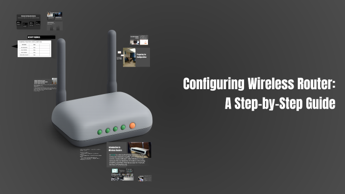 Configuring Your Wireless Router: A Step-by-Step Guide by Mhond mhond ...