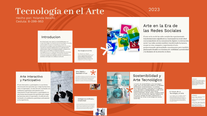 Tecnologia en el arte by Belenoy V on Prezi