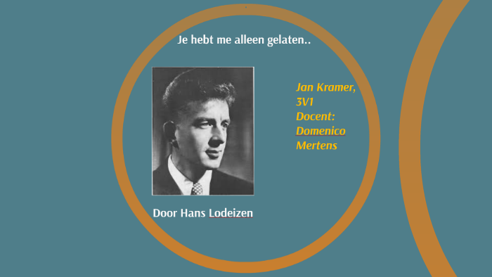 Je hebt me alleen gelaten. by marjan huisman on Prezi