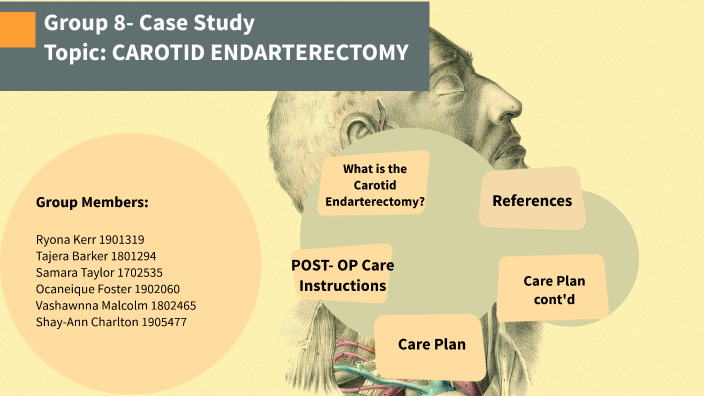 carotid endarterectomy a case study and literature review