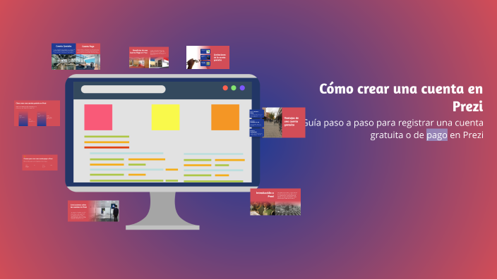 Cómo crear una cuenta en Prezi by Maria Morales on Prezi