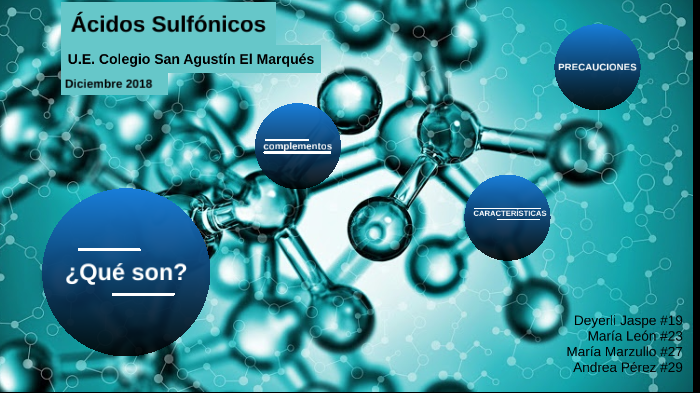 Ácidos Sulfónicos by yiyirli perez on Prezi