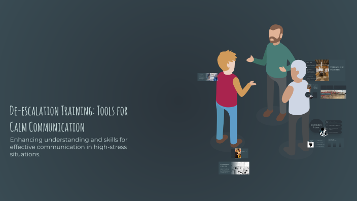 De-escalation Training: Tools for Calm Communication by Daniel McGeehan ...