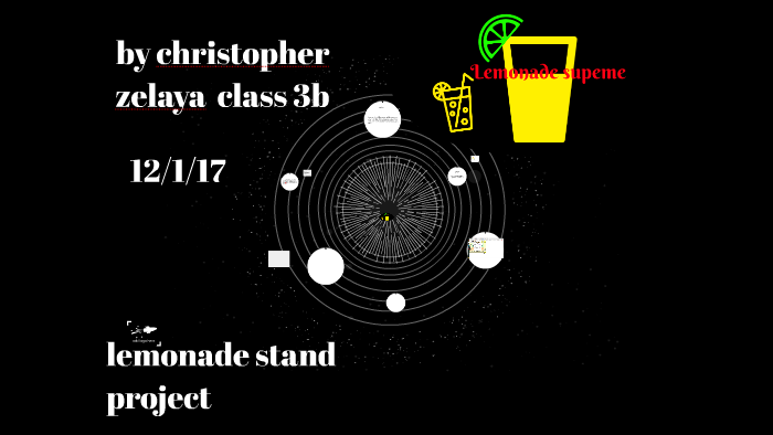 lemonade stand project by christopher zelaya on Prezi