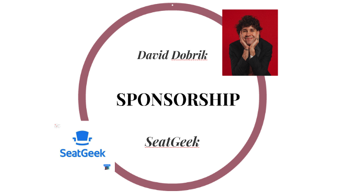 David Dobrik X Seatgeek Sponsorship By