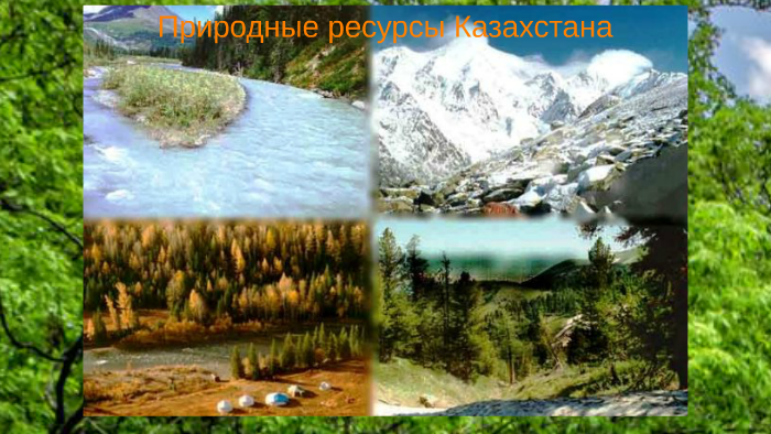 Реферат: Ресурсы Республике Казахстан