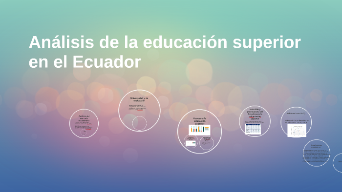 Análisis de la educación superior en el Ecuador by Emilio Cabascango on ...