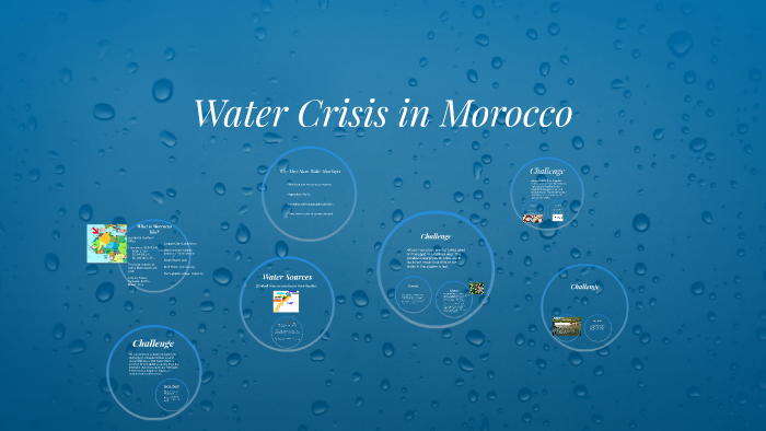 Water Crisis in Morocco by Jennie Clark on Prezi