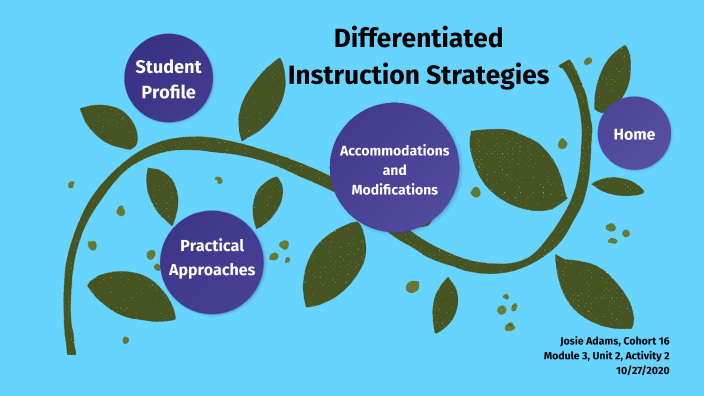 Differentiated Instruction Strategies by Josephine Adams on Prezi