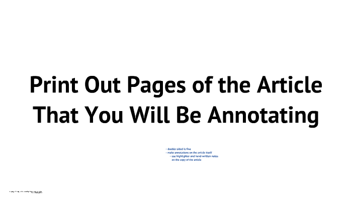 Annotating text strategies picture