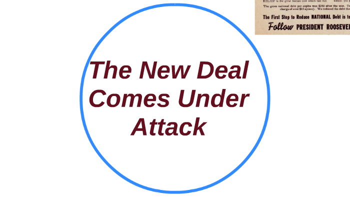 New Deal Under Attack