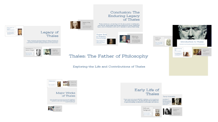 Thales: The Father of Philosophy by aki pati on Prezi