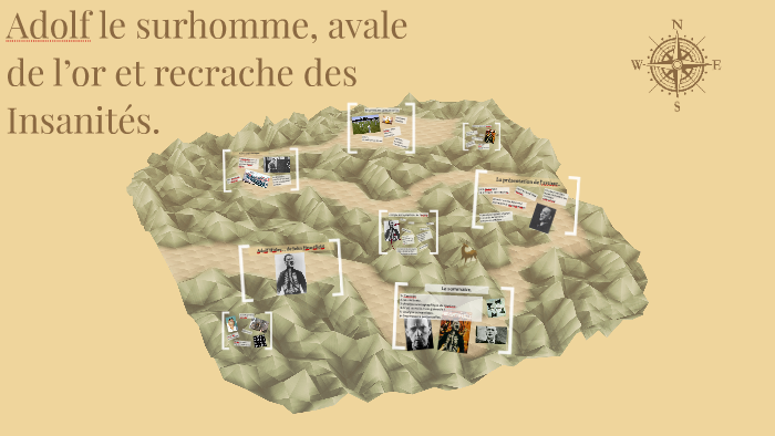 Adolf , le surhomme qui avale de l'or & recrache des insanités by Enzo