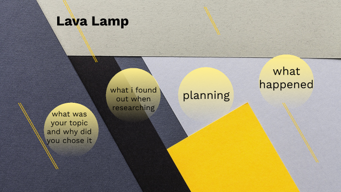 Lava lamp by Alleigh DePeugh on Prezi