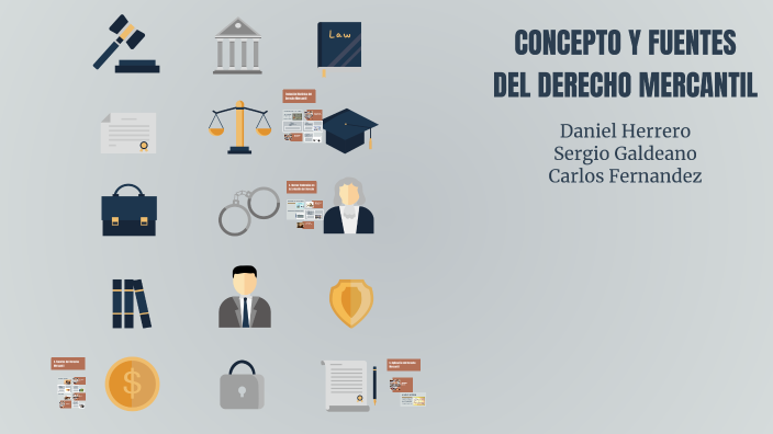 CONCEPTO Y FUENTES DEL DERECHO MERCANTIL by Daniel Herrero Catalán on Prezi