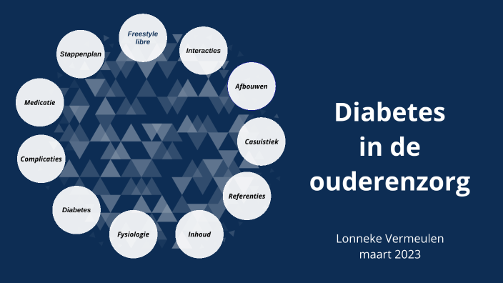 Diabetes Mellitus bij ouderen by Lonneke Meerwaldt on Prezi