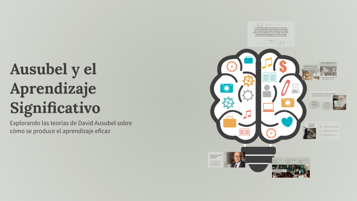 Ausubel y el Aprendizaje Significativo by Evelyn Juarez on Prezi
