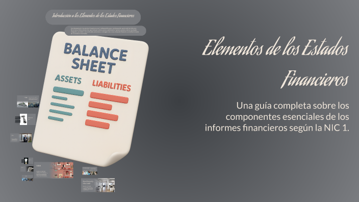 Elementos de los Estados Financieros by Nicol Aparicio on Prezi